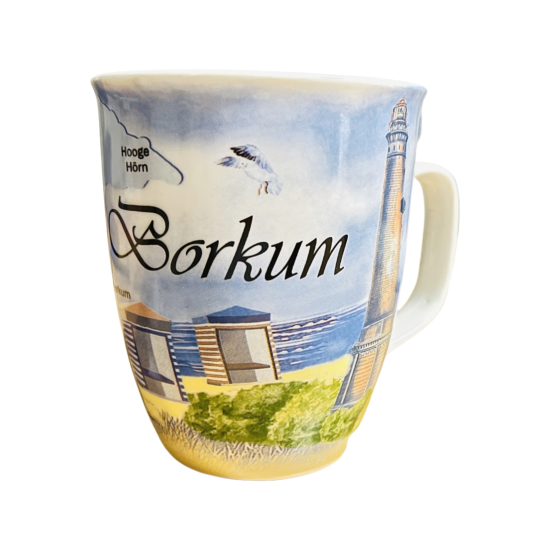 Borkum Becher Aquarelldesign