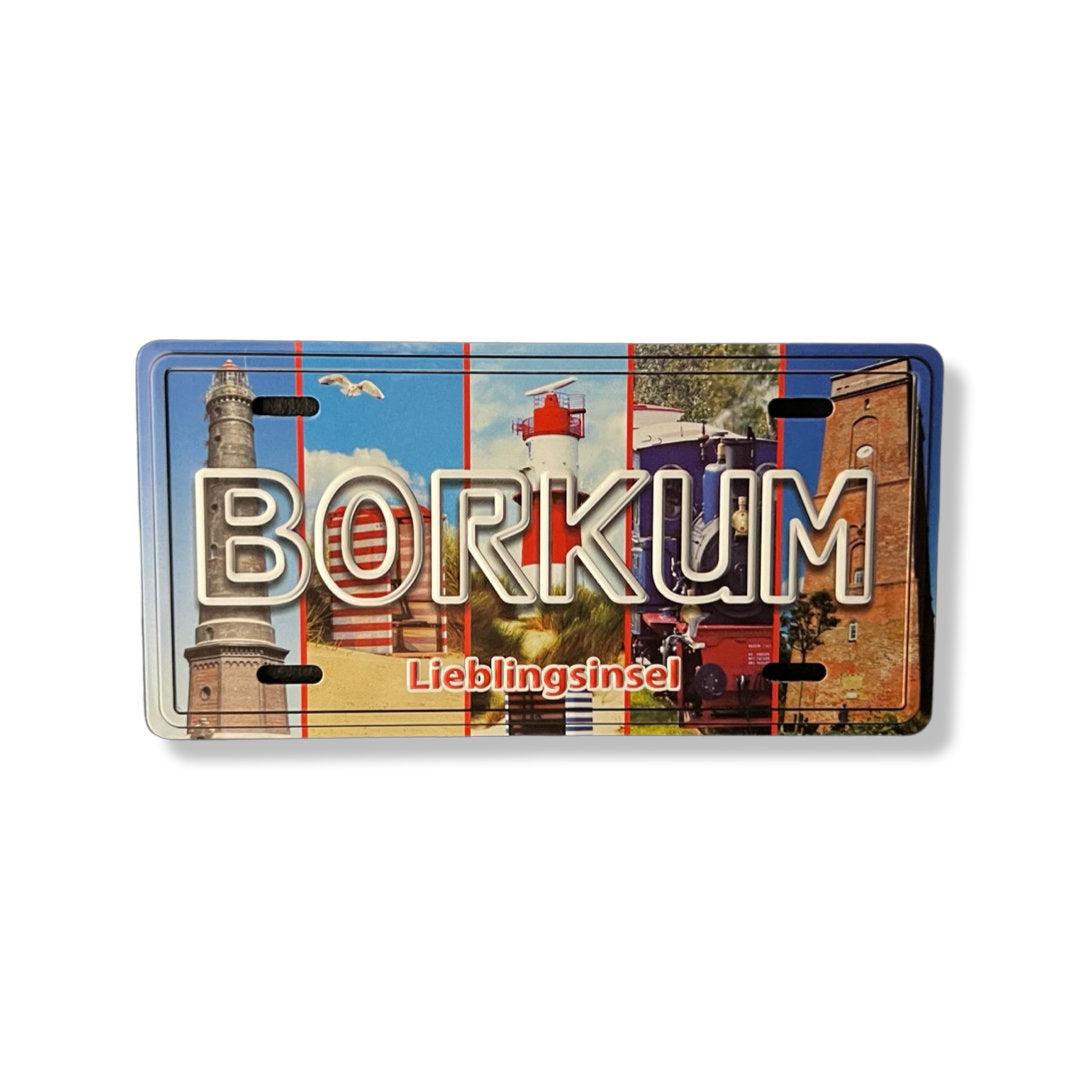 Borkum Magnet Lieblingsinsel