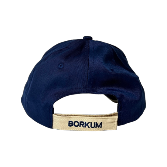 Borkum Basecap blau beige