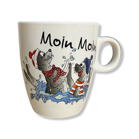 Kleiner Becher Robbenpaar