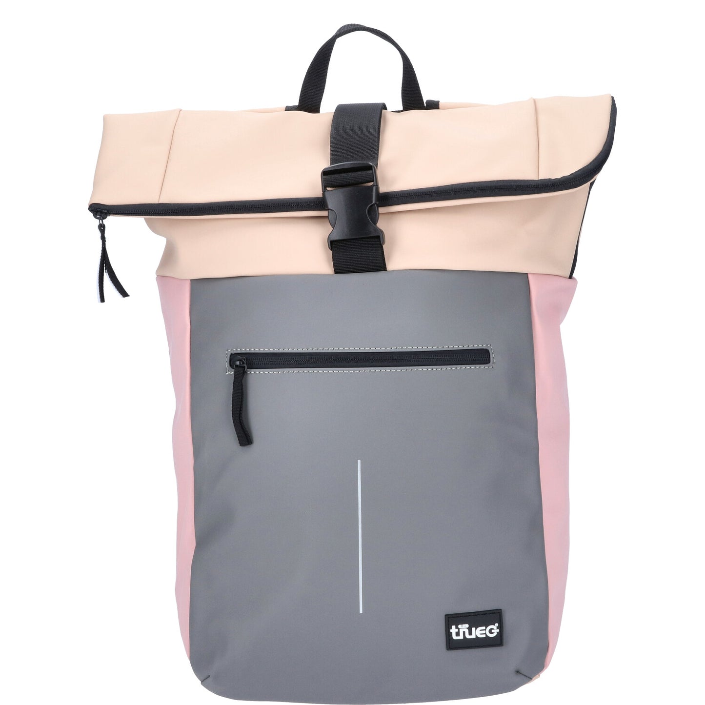 TheTrueC Freizeit Rucksack Bennie grey/rose/beige