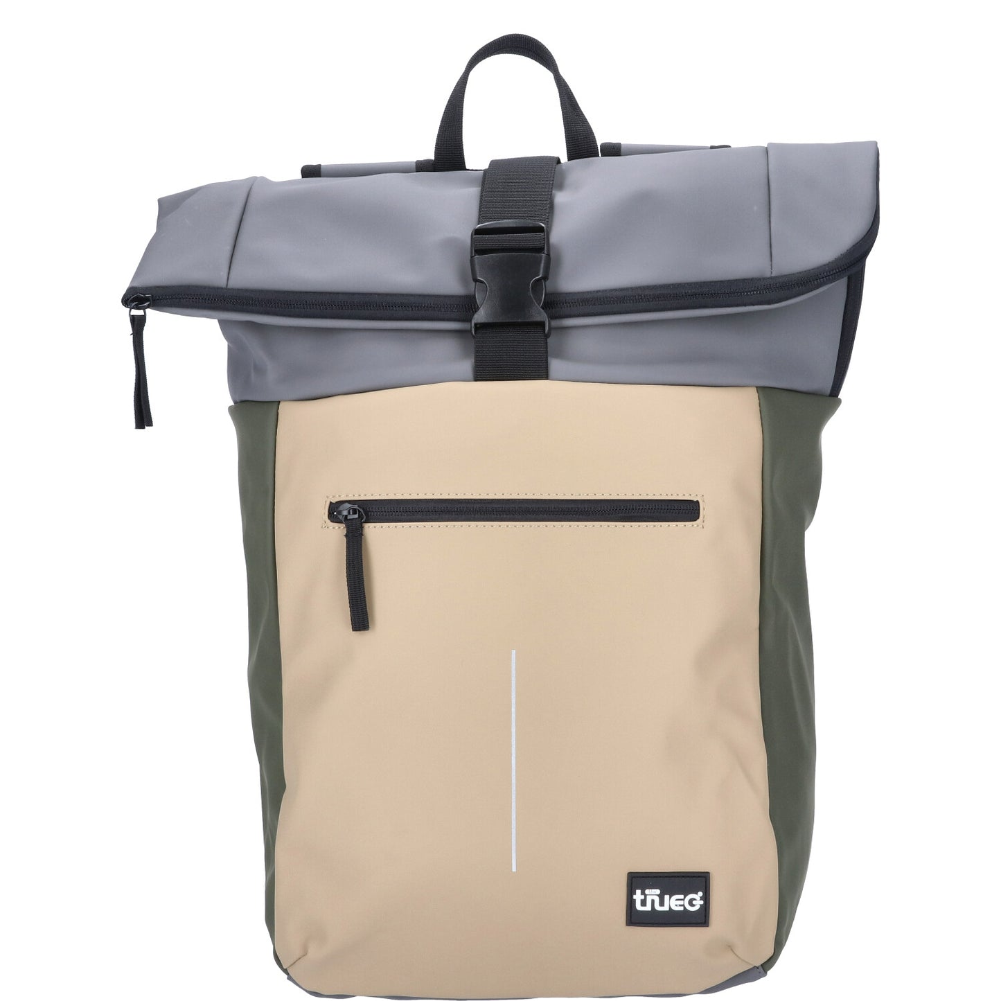 TheTrueC Freizeit Rucksack Bennie beige/green/grey