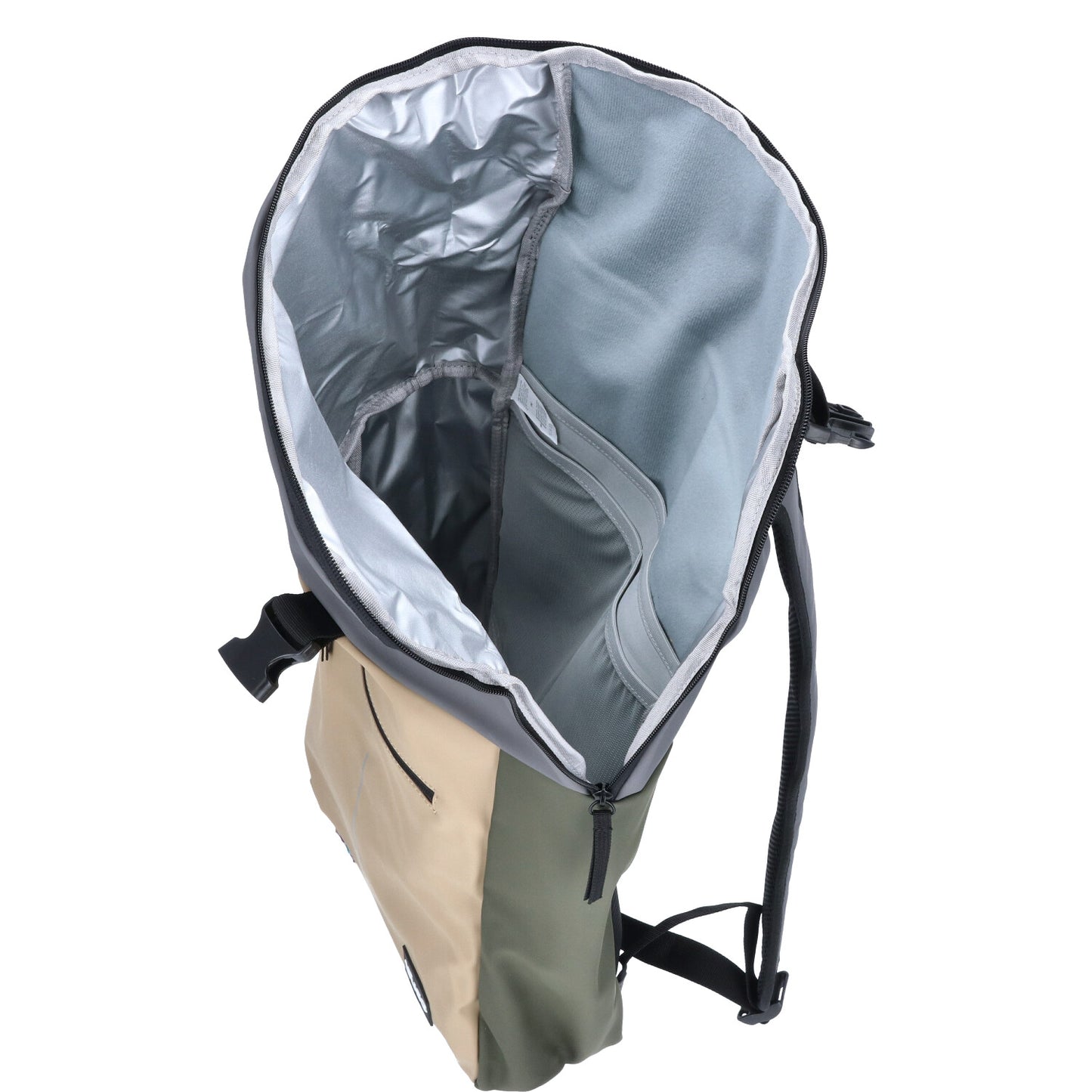 TheTrueC Freizeit Rucksack Bennie beige/green/grey