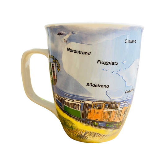 Borkum Becher Aquarelldesign