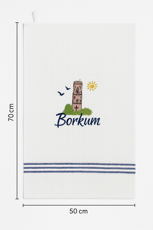 Geschirrhandtuch Borkum Alter Leuchtturm